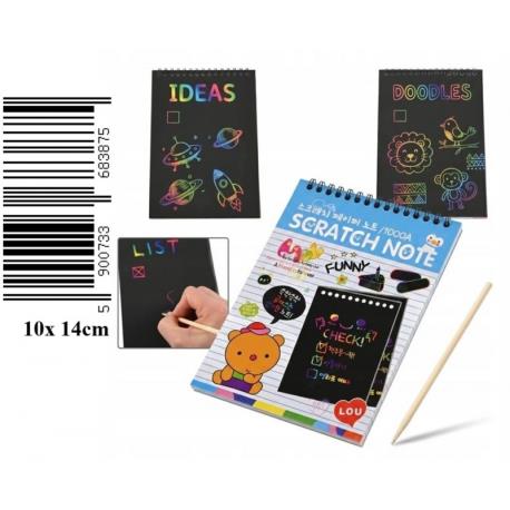 NOTES ZDRAPKA 10X14CM       !!!!!!!!!!!