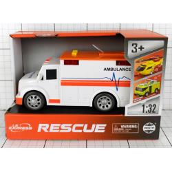 AMBULANS ŚW/DŻW 17CM PUD