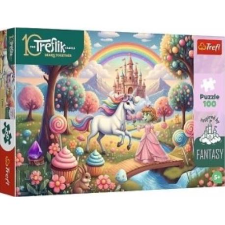 PUZZLE 100ELJEDNOROŻEC W SŁODYCZOLANDII