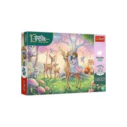 PUZZLE 100EL ZWIERZĘTA MAGICZNEGO LASU
