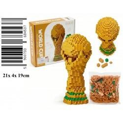 KLOCKI 550EL PUCHAR ŚWIATA FIFA 21X19CM