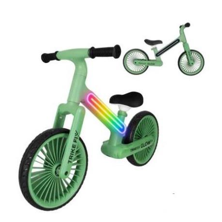 ROWEREK BIEGOWY TRIKE FIX GLOW LED ZIELONY