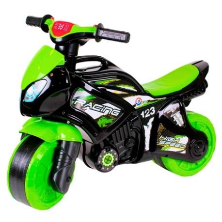 MOTOCYKL JEŻDZIK 72X51CM ZIELONY