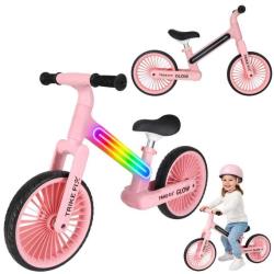 ROWEREK BIEGOWY TRIKE FIX GLOW LED RÓŻ
