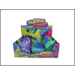 PIŁKA FUNKY MANIA KOLCE TĘCZA 18CM