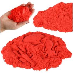 PIASEK KINETYCZNY 1KG CZERWONY