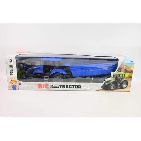 TRAKTOR PRZYCZEPA 55CM RC FF PAKIET