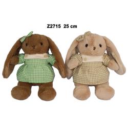 ZAJĄC SUKIENKA 2 ASS 25CM