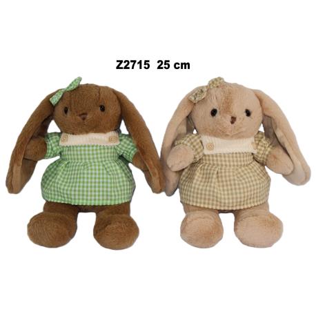 ZAJĄC SUKIENKA 2 ASS 25CM