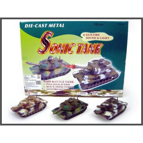 CZOŁG DŻWIĘK 14CM DISP