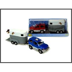 JEEP PRZYCZEP KOŃ  METAL   