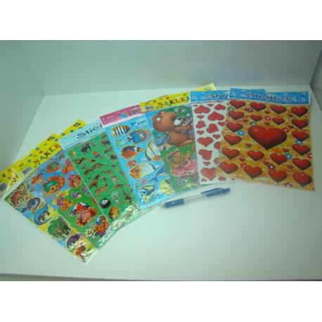 NAKLEJKI NA PLANSZ MIX  678004