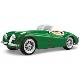JAGUAR XK 120 ROADSTER GREEN 1:24