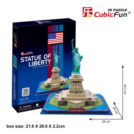 PUZZLE 3D STATUŁA WOLNOŚCI