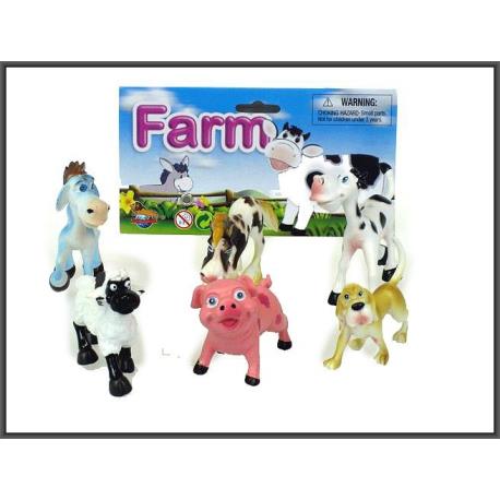 WESOŁE ZWIERZĘTA DOMOWE 6SZT