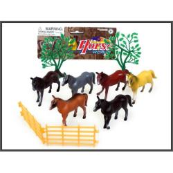 KONIE 10 CM 10 SZT. W WORKU