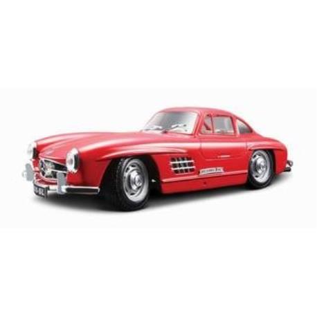 MERCEDES BENZ 300SL RED 1954 1:24