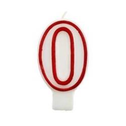 ŚWIECZKA "0" 7CM