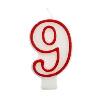 ŚWIECZKA "9" 7CM