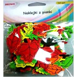 NAKLEJKI Z PIANKI LIŚCIE 90EL